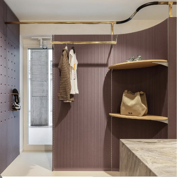 Interno del negozio Broglia